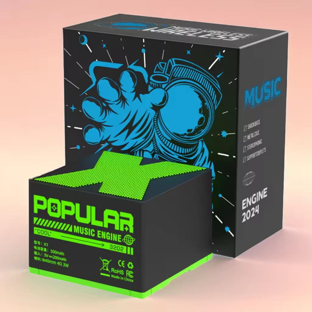 Alloy Wireless Music Sound Box Aluminum X1 Bluetooth Speaker