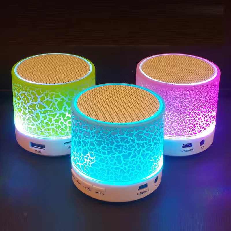 Protable A9 Wireless Bluetooth Speaker with Led Light